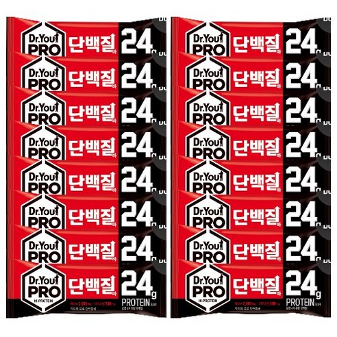 닥터유 프로 단백질 바, 560g, 2개