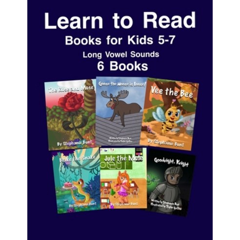 Learn to Read Books for Kids 5-7: Decodable Words Paperback, Stephanie Bunt