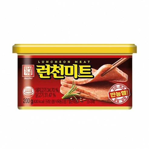 한성기업 런천미트, 200g, 12개