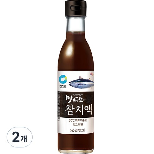 맛선생 참치액, 560g, 2개 장/소스/드레싱/식초