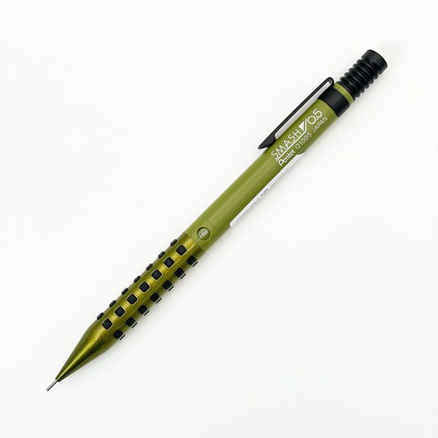 [국내발송]펜텔 스매쉬 로프트 한정 메탈릭마린블루 0.5mm, 메탈릭 올리브