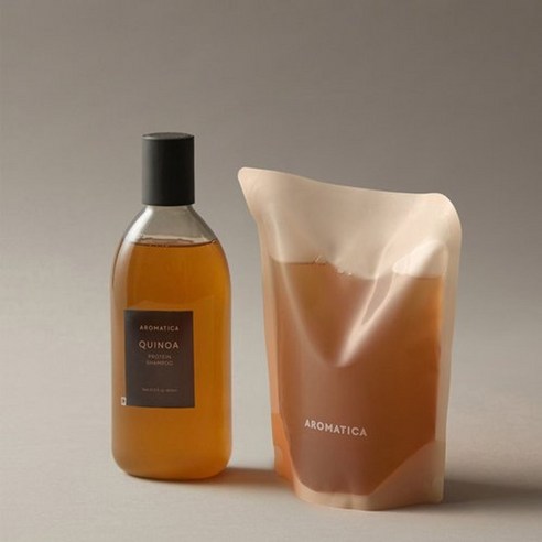 아로마티카 퀴노아 프로틴 샴푸 400ml + 500ml(리필)