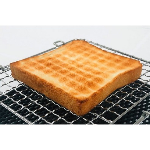 겉바속촉 직화 구이, 만넨 세라믹 석쇠 토스트 그릴 - 블랙으로 맛있는 순간을!