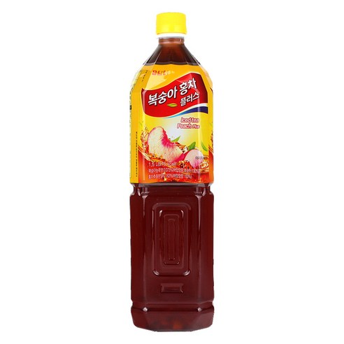 담터 액상 복숭아 홍차, 1.5L, 12개