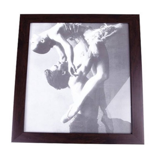 모티브액자 11X14S 브라운 사진인화액자