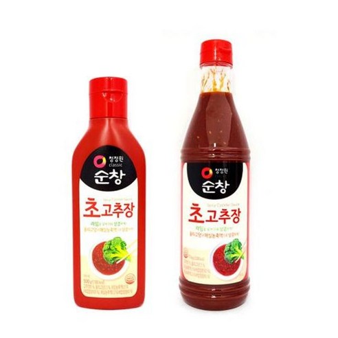 청정원 순창 초고추장 매콤달콤 고추장 초장, 500g, 1개