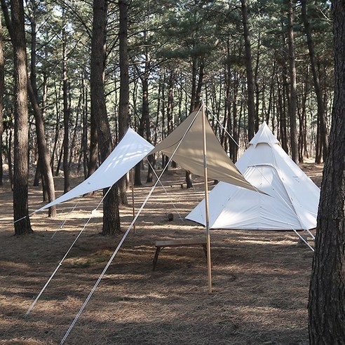 감성과 실용성을 겸비한 캠핑의 완성, 네이처하이크 슈퍼 우드폴 240