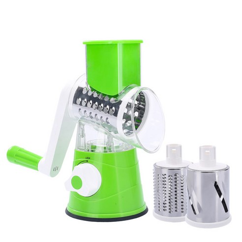 Manual Multifunctional Vegetable Cutter Slicer Fruit Potato Wavy Slices Carrot Grater Hand Roller Sh, 하나, The Old Version