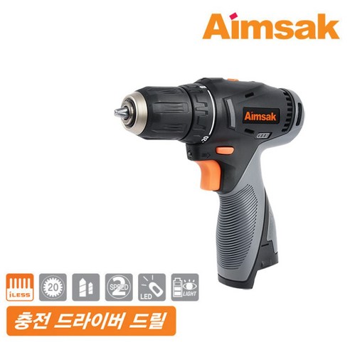 아임삭 AD414R 3G 베어툴 14.4V 충전드릴 드라이버 소개