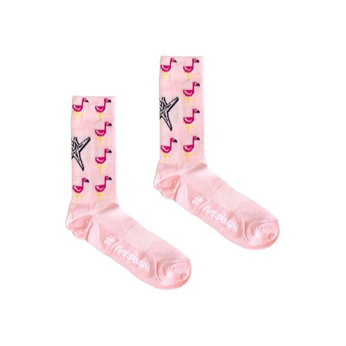 이태리 스타일 스밤 남여 패션 스트릿 귀여운 로퍼 운동 헬스 자전거 양말 Sbam, 21.K-FLAMINGO