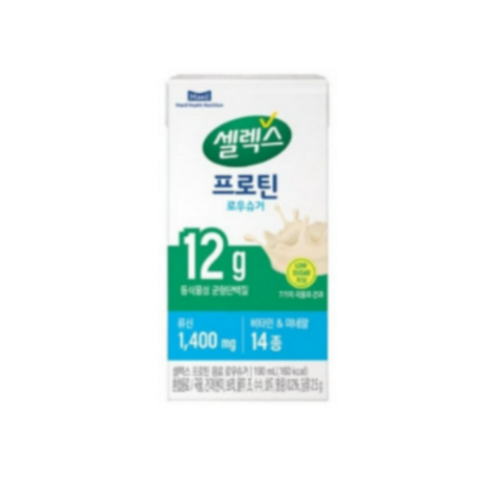 매일유업 셀렉스 프로틴 로우슈거 190ml