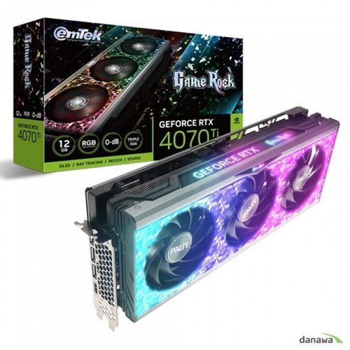 이엠텍4070ti 이엠텍 지포스 RTX 4070 Ti GAMEROCK D6X 12GB Best Top5