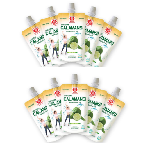 깔라만시 원액 주스 % 휴대용 60ml, 60ml, 30개