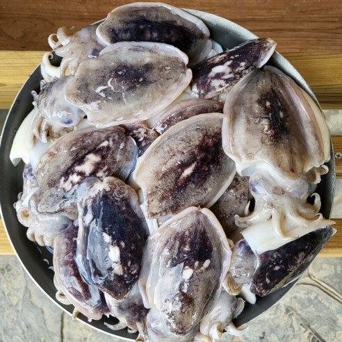 맛있는 해산물 요리에 신선하고 편리한 손질된 갑오징어