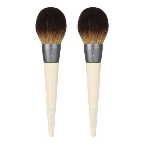 에코툴즈 풀 파우더 브러쉬, 2개, Light Brown