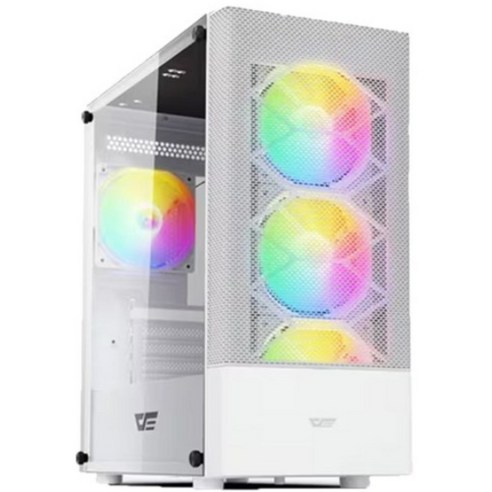 서민컴퓨터 조립컴퓨터 조립PC 게이밍PC 게임용 컴퓨터 본체 롤 오버워치 피파 배그 배틀그라운드 펠월드 디아블로 데스크탑 고사양PC, 화이트, 32GB, 1TB, Free DOS, CG9