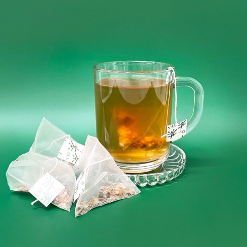 향긋한 구수함으로 건강을 더하다! 더하다 볶은 작두콩차 티백 1+1 득템 찬스!