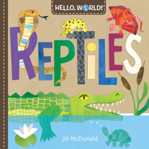 (영문도서) Hello World! Reptiles Board Books, Doubleday Books for Young Readers