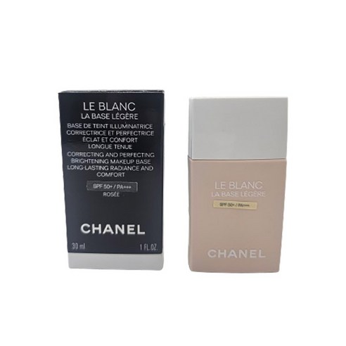 샤넬 르 블랑 메이크업 베이스 라이트 30ml/쇼핑백/백화점정품/한글라벨, 30ml, 1개, 로제