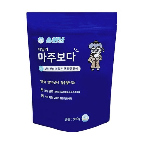 [임박할인] 슈와냥 마주보다 300g 강아지영양제 눈 영양제, 눈물개선/눈건강, 1개