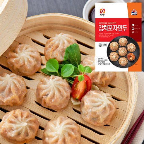 [퀴클리몰] 사조오양 김치 포자 만두 180g