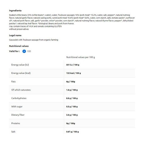 프랑스의 맛을 담은 정통 카술레, 까르푸 카술레 통조림