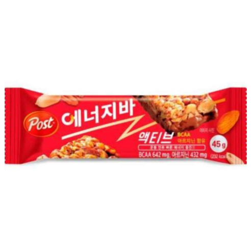 동서 포스트에너지바액티브, 11개, 45g