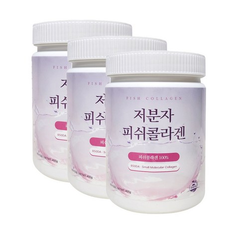 강과산들 저분자 피쉬콜라겐, 3개, 400g