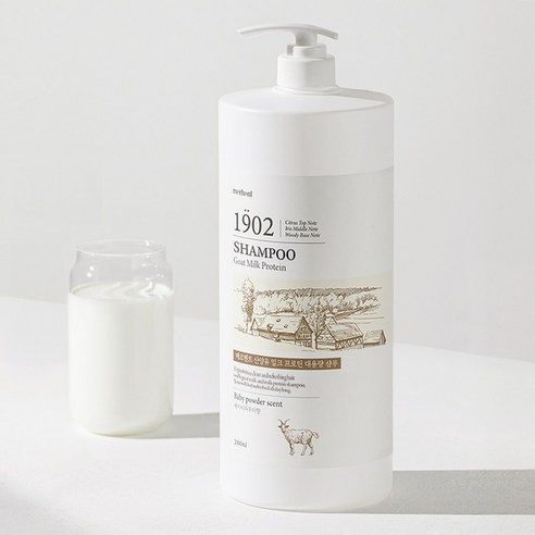 메르헨트 산양유 우유 단백질 대용량 샴푸: 건강한 두피와 윤기 나는 머리카락을 위한 탁월한 해결책