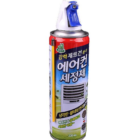 청개구리 에어컨 세정제 330mlㅣ 방향제 에어컨필터, 330ml, 1개