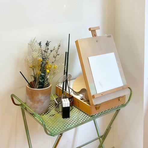 공간 제약 없이 그림 그리는 즐거움을, 접이식 이젤 화대