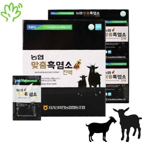 지리산마천농협협동조합 맞춤 흑염소 진액, 2.1L, 30개