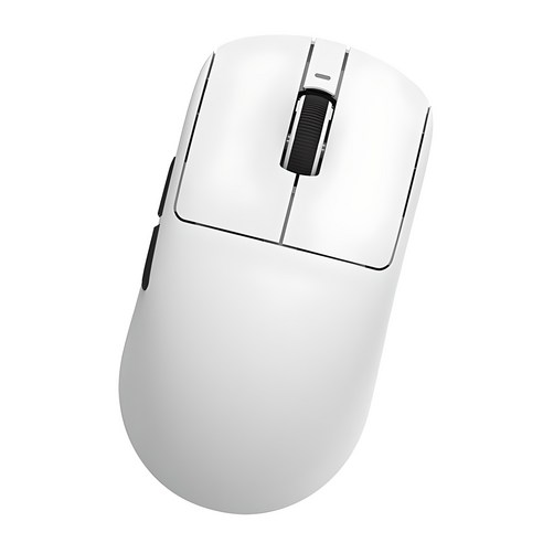 VXE 드래곤플라이 R1 인체공학 무선 마우스, 화이트