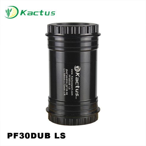 Kactus-BB30LS PF30LS 하단 브래킷 도구 프레스 맞춤 잠금 세라민 베어링 산악 도로 자전거 DUB 29mm 부품 hollowtech, PF30DUB LS, BLACK