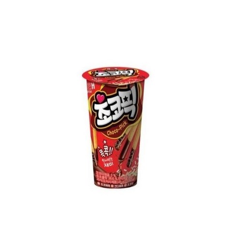빼빼로  해태제과 초코픽 과자, 45g, 24개