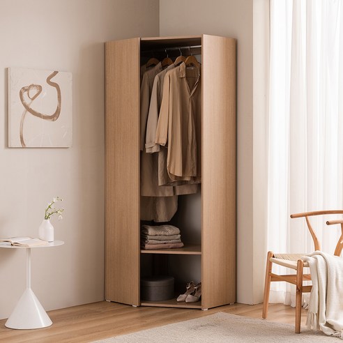 공간을 스타일로 채우다: 아씨방가구 도도 드레스룸 800 코너장 리뷰 코너옷장