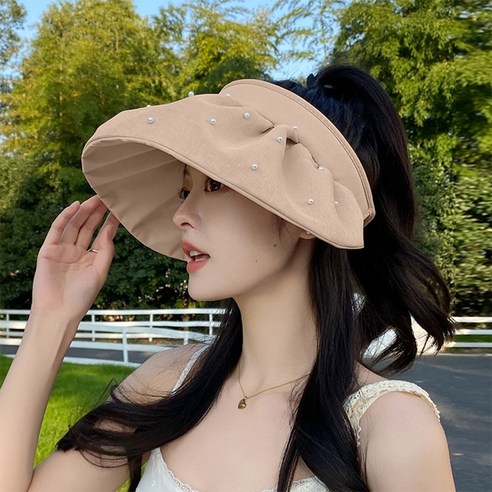 OCEANSUNFISH 여성 진주 썬캡 8850