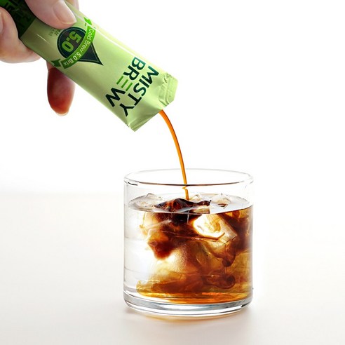 미스티브루 브라질 카라멜로 5Brix 더진한 커피액상스틱 (25ml x 20개입) 콜드브루 커피원액스틱, 1박스, 20개입, 25ml