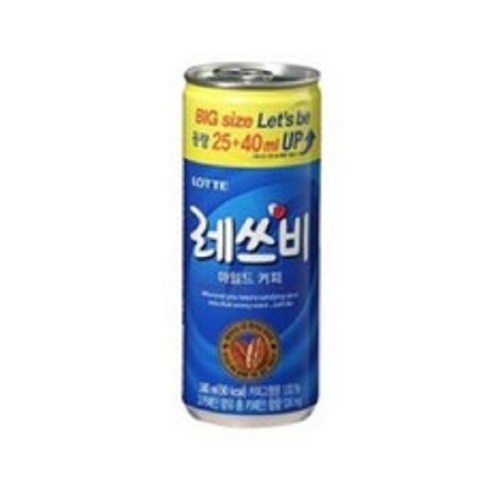 레쓰비 마일드 캔커피 업소용, 175ml, 19개