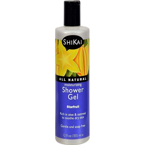시카이 올 내추럴 모이스처라이징 샤워 젤, 355ml, Starfruit