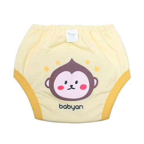 베이비앙 배변훈련팬티 5중방수, 몽키