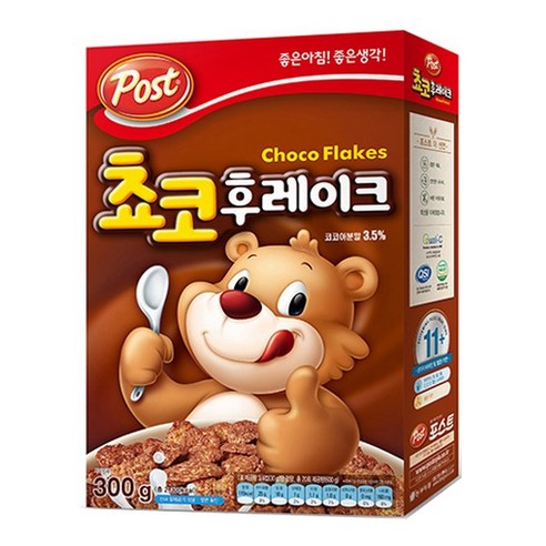 동서 포스트 쵸코후레이크 시리얼, 300g, 1개