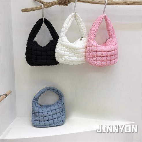 지니온 미니 핸드백 여성 퀼팅 구름백