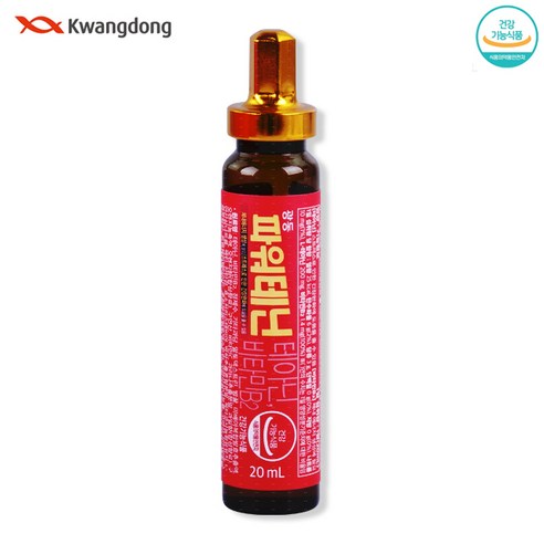 광동제약 스트레스 긴장완화 파워테닌 20ml 휴대용 비타민 앰플 개별포장, 1개, 20ml