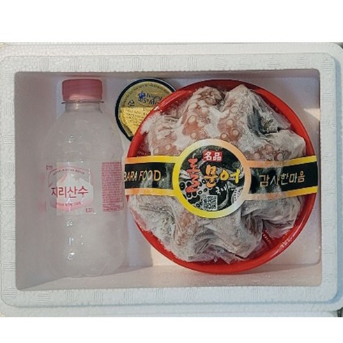캠핑 애호가를 위한 신선하고 맛있는 국내산 자숙문어