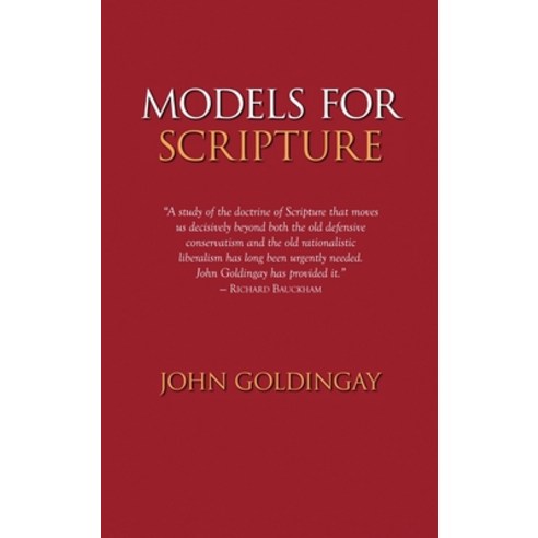 (영문도서) Models for Scripture Hardcover, Piquant Publishing, English, 9781909281936