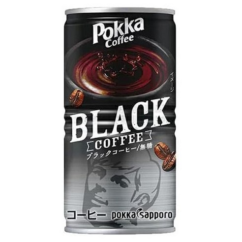 포카삿포로 블랙 커피, 1개, 185ml