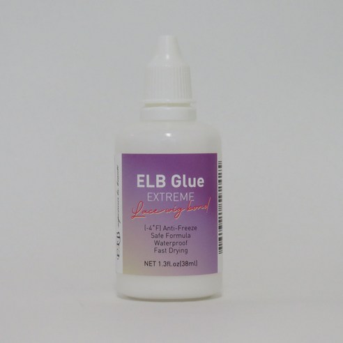 ELB GLUE M탈모 가발용 접착제 레이스 헤어 가발 접착제 레이스 헤어 글루 화이트 클리어 대용량 38ml, 1개 속눈썹펌 ELB GLUE M탈모 가발용 접착제 레이스 헤어 가발 접착제 레이스 헤어 글루 화이트 클리어 대용량 38ml, 1개 속눈썹펌