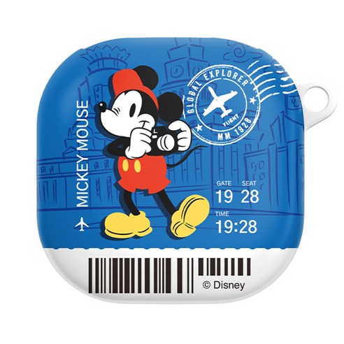 디즈니 트립 갤럭시 버즈2/버즈프로/버즈라이브 호환 케이스, 미니 마우스