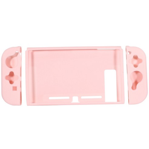 뒷백 보호 커버 케이스 Nintendo 스위치 NS NX 케이스 덮개를위한 Nintend 스위치 울트라 얇은 TPU 가방 핑크, 보여진 바와 같이, 하나